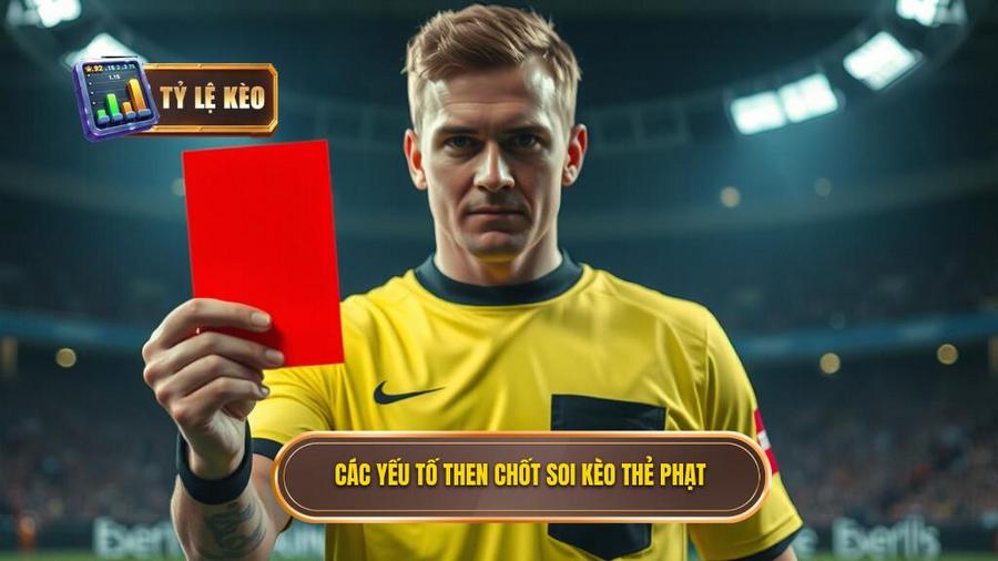 Bí Quyết Chọn Kèo Thẻ Phạt: Cẩm Nang Toàn Tập Từ Chuyên Gia TỶ LỆ KÈO 2 Phân tích các yếu tố then chốt khi soi kèo thẻ phạt
