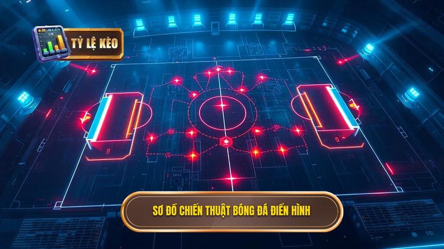 Chiến thuật Jose Mourinho: Nghệ thuật thực dụng và Tư duy của kẻ chinh phục 2 Sơ đồ chiến thuật bóng đá điển hình