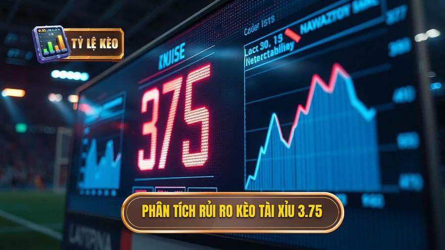 Phân tích xác suất và rủi ro khi chơi Kèo tài xỉu 3.75 hiệp 2